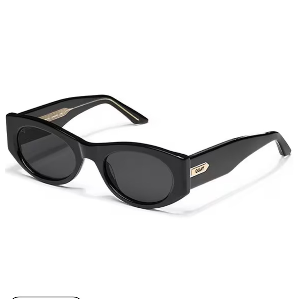 QUAY So What 37mm Oval Sunglasses